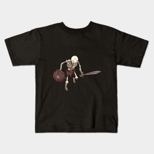 Skeleton Warrior Kids T-Shirt